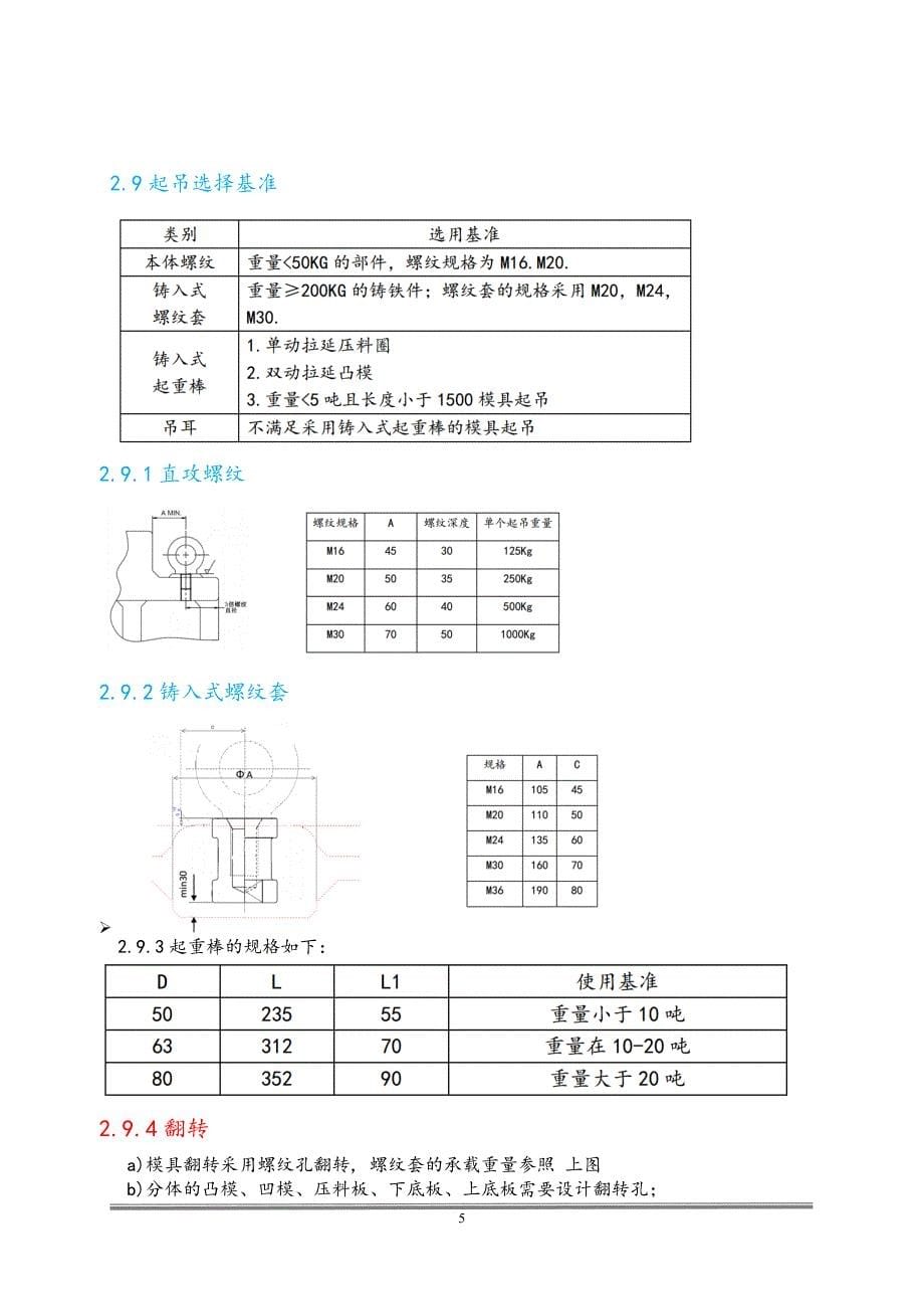 铸造模具技术协议合同附件20160222_第5页