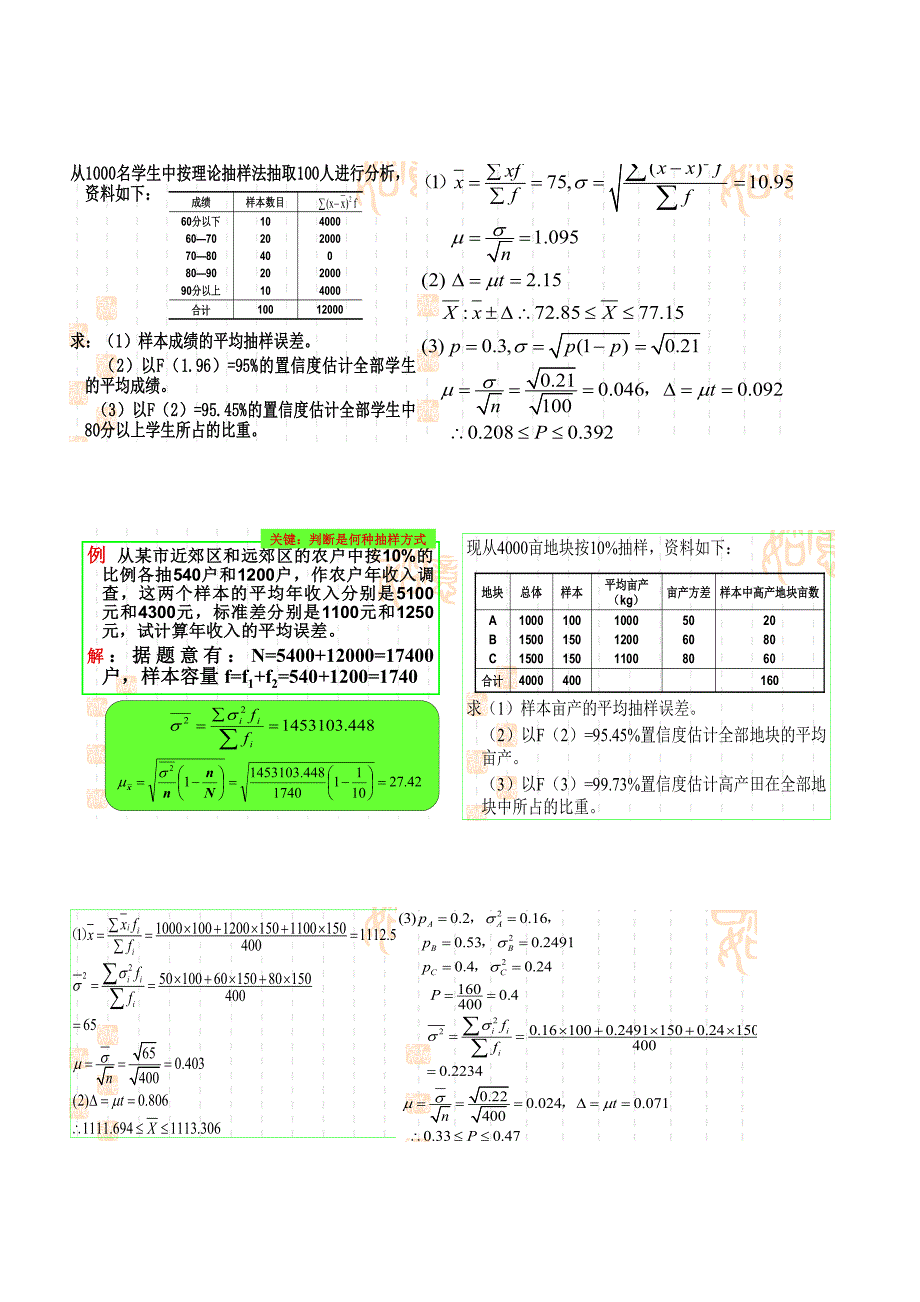 统计ppt例题汇总_第4页