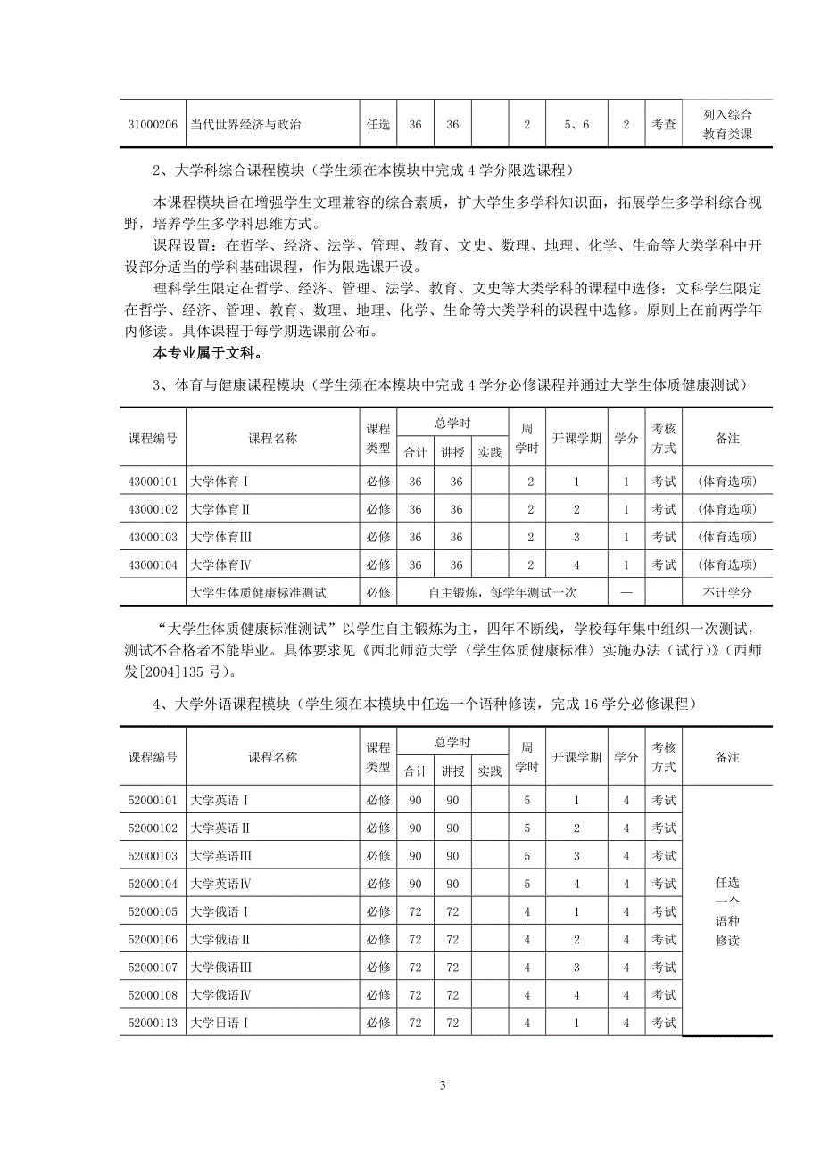 数字媒体艺术大学本科专业教学计划答案_第3页