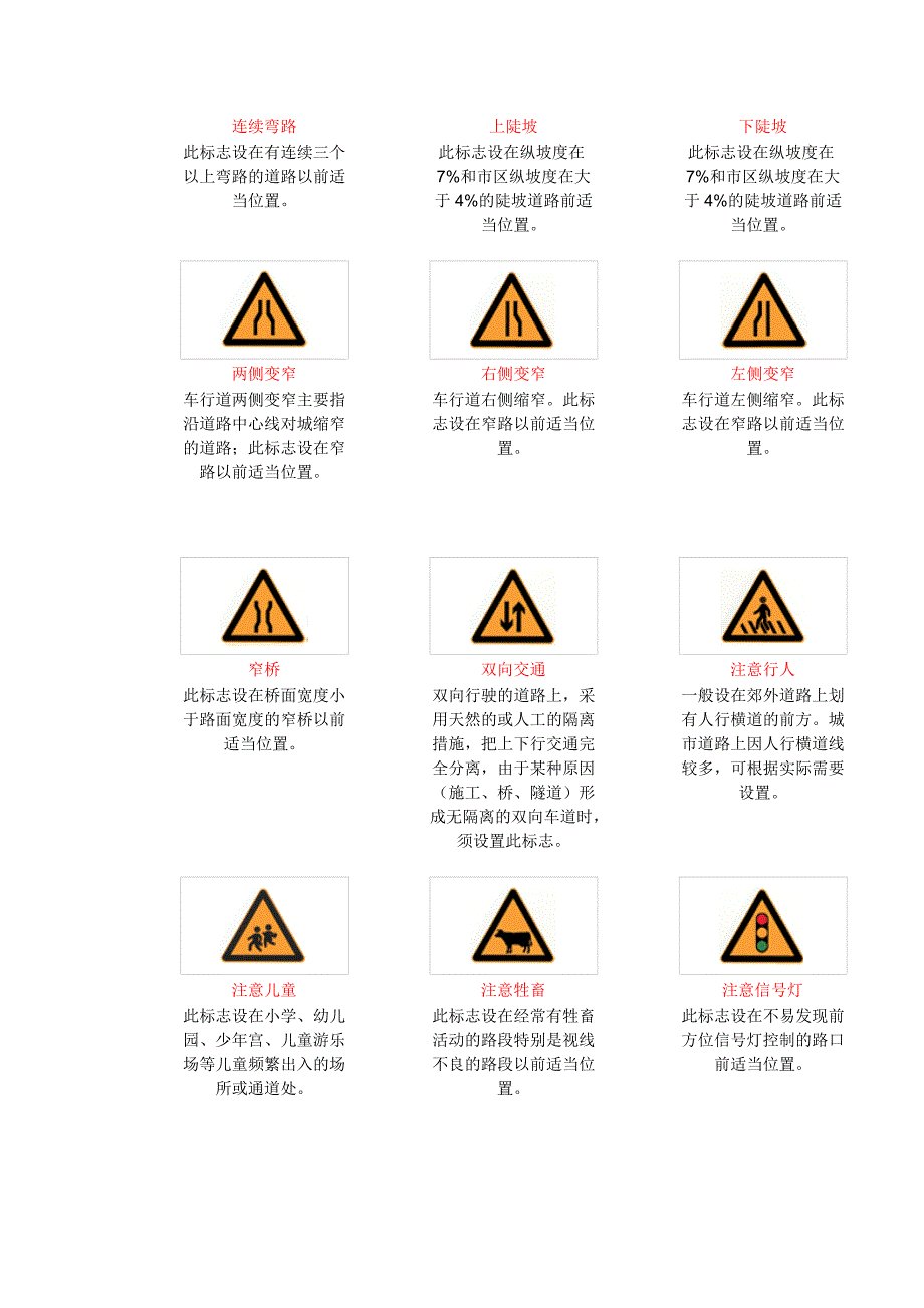 新版道路交通标志和标线_第3页