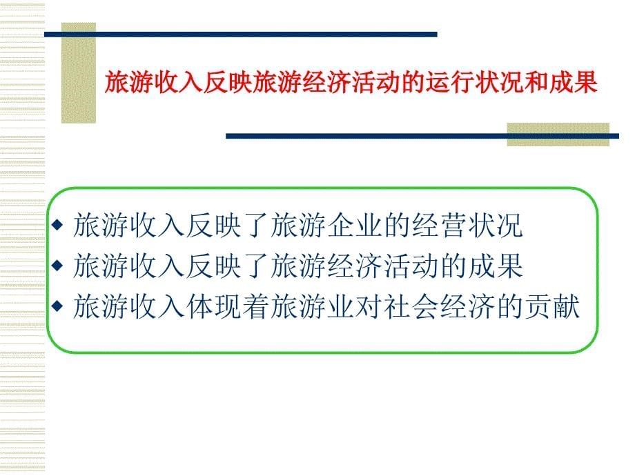 实用旅游经济学教学课件作者谭为跃教学课件第五章节旅游收入与分配课件_第5页