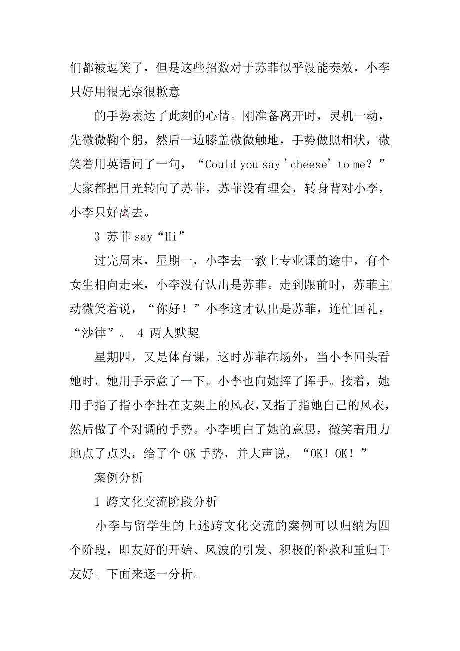 汉语国际教育案例分析模板_第3页