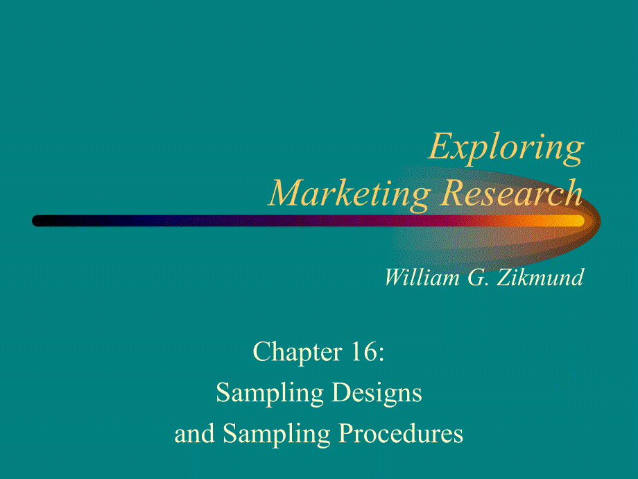 市场营销课件英文22个文件几十个16samplingdesignsandprocedures_第1页