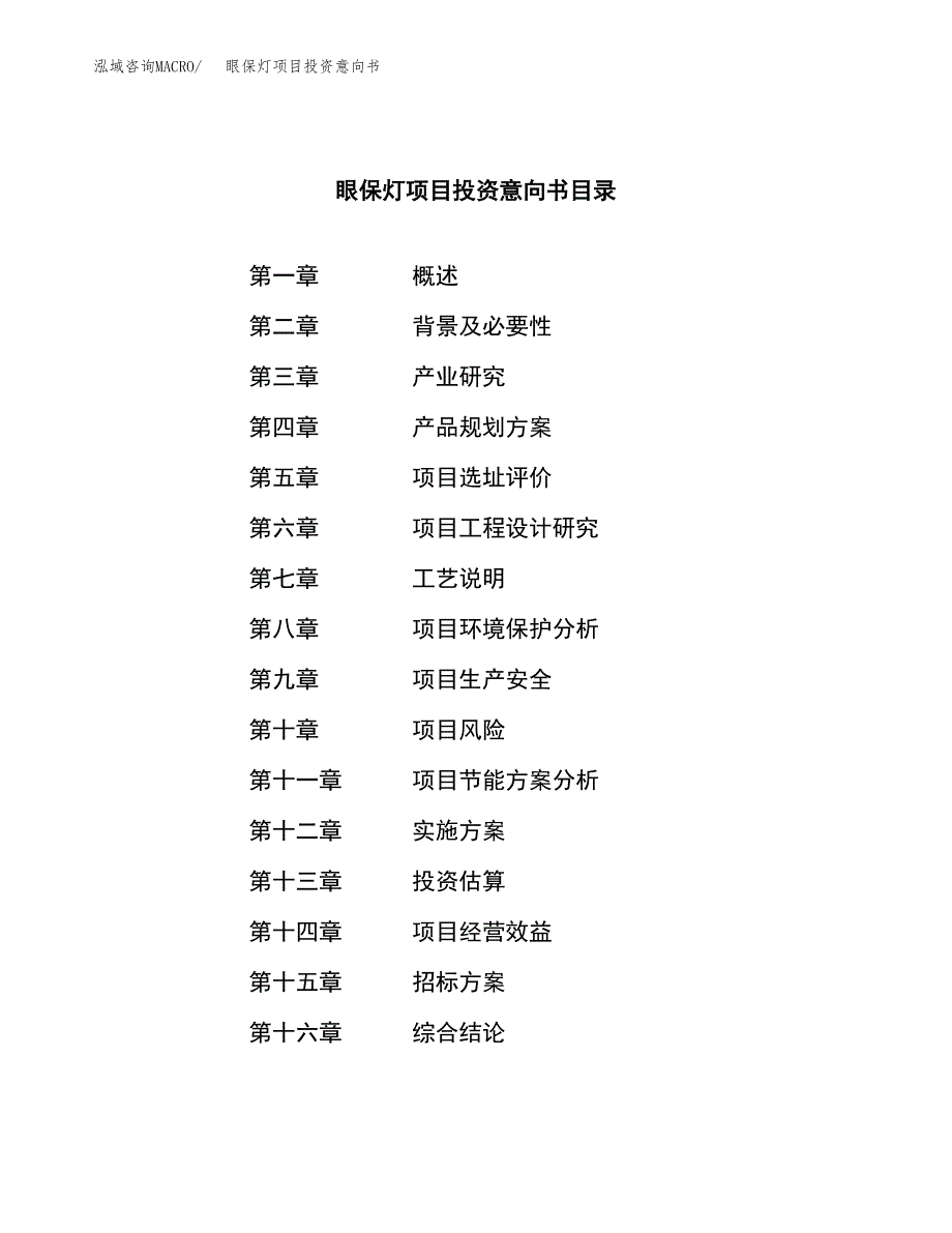 眼保灯项目投资意向书(总投资11000万元)_第2页