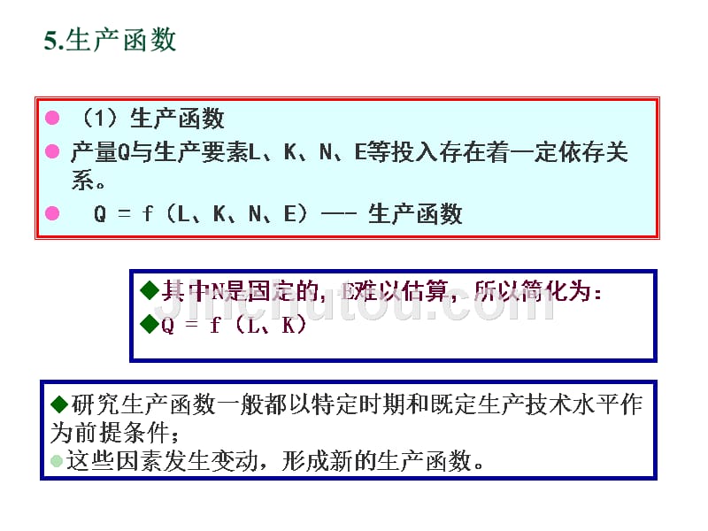 微观经济学课件第四章生产论_第5页