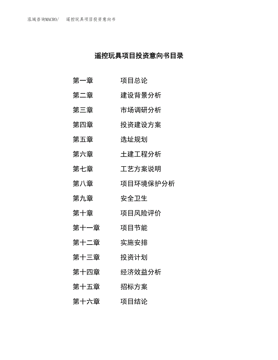 遥控玩具项目投资意向书(总投资12000万元)_第2页