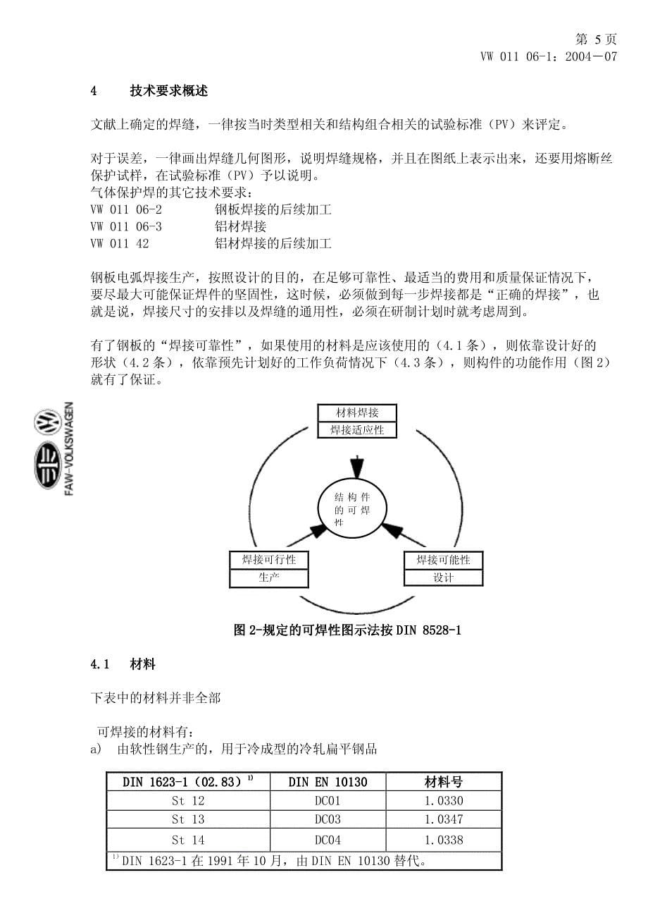 vw011 06-1大众汽车气体保护焊标准 (中文版)_第5页