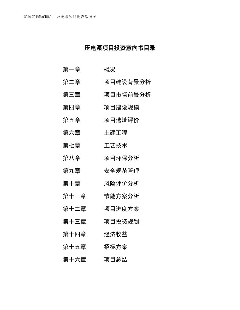 压电泵项目投资意向书(总投资5000万元)_第2页