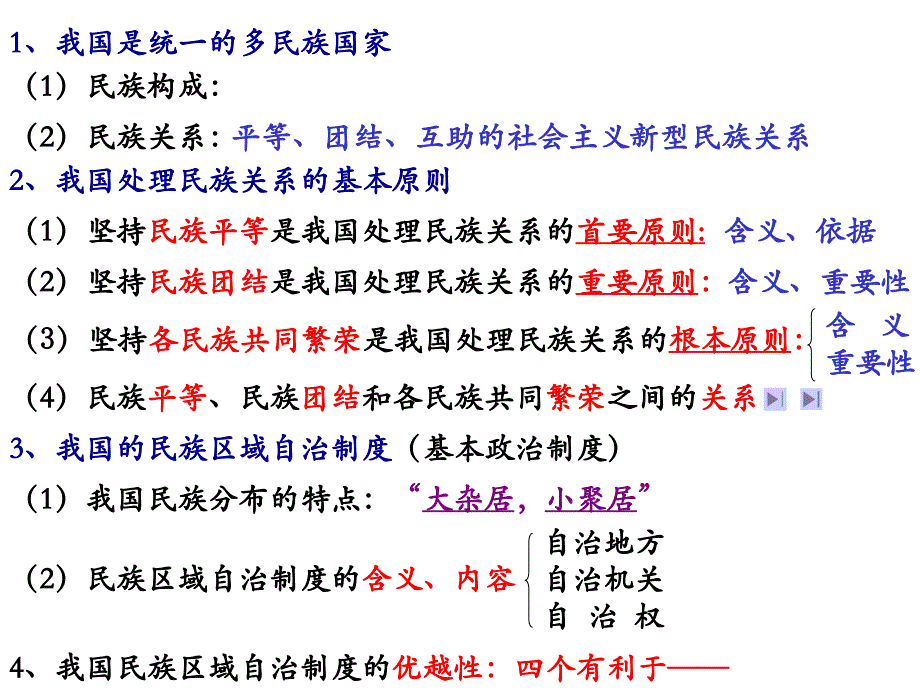 我国的宗教政策名校联盟吉林省扶余一中高一政治我国的民族区域自治制度及宗教政策课件21133章节_第2页