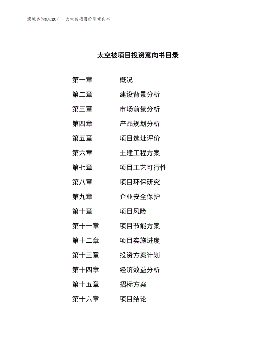 太空被项目投资意向书(总投资7000万元)_第2页