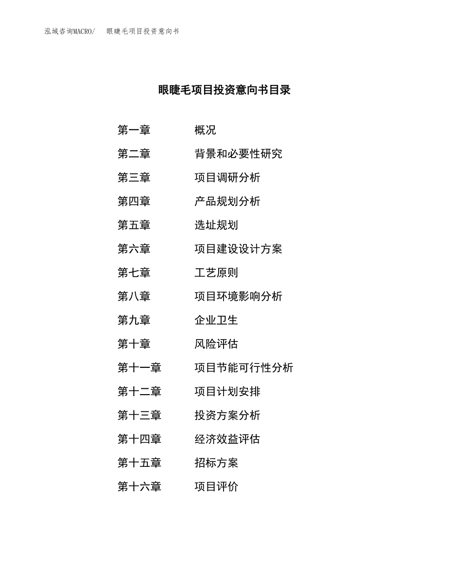 眼睫毛项目投资意向书(总投资7000万元)_第2页