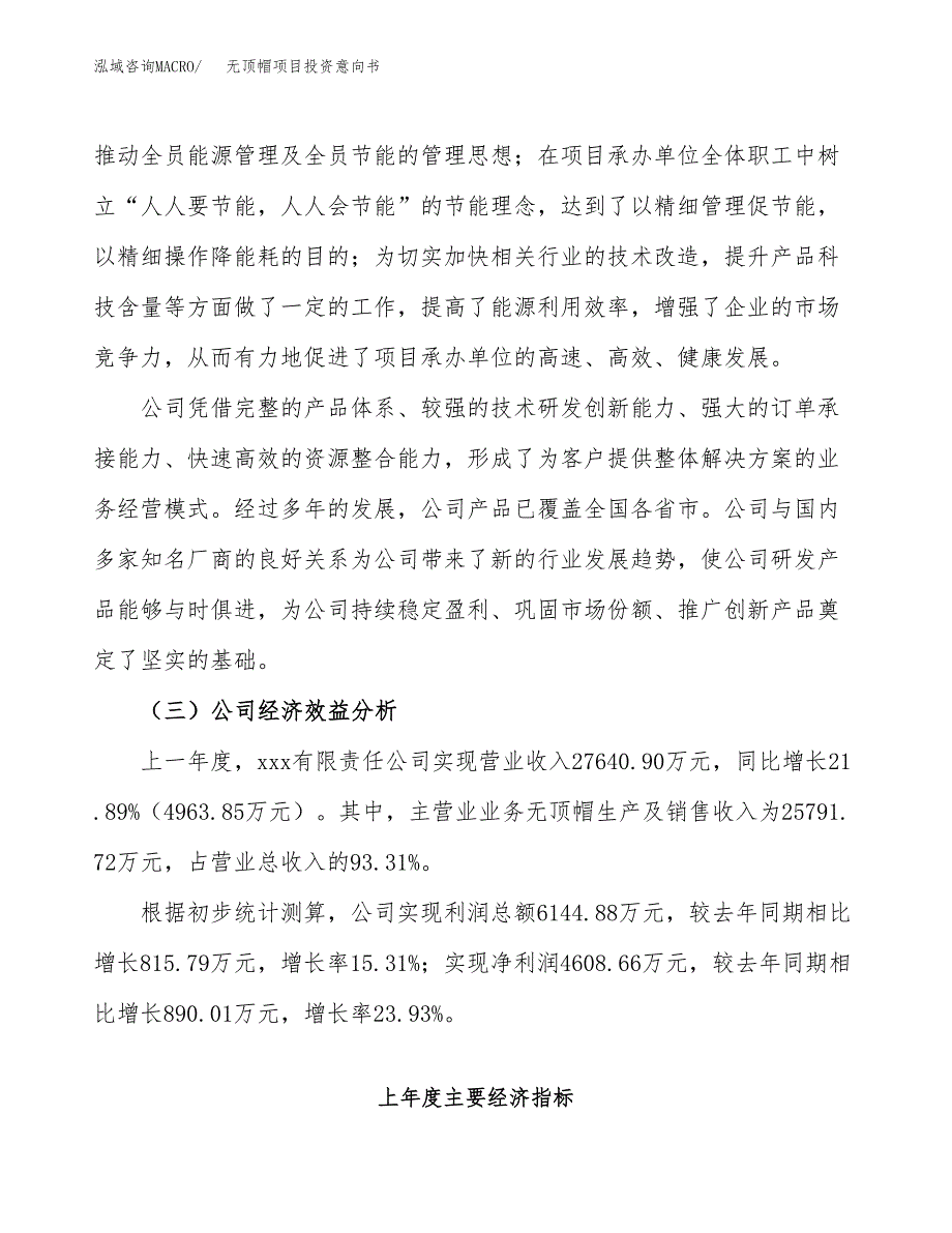 无顶帽项目投资意向书(总投资12000万元)_第4页