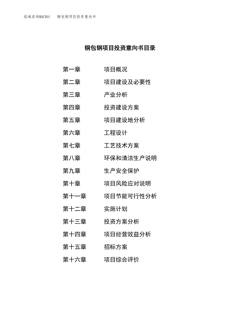 铜包钢项目投资意向书(总投资18000万元)_第2页