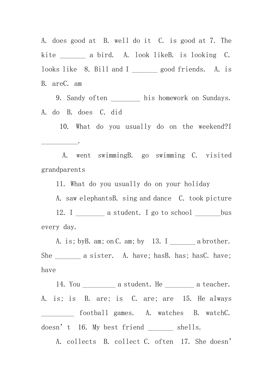 初中英语时态总结课件.doc_第4页