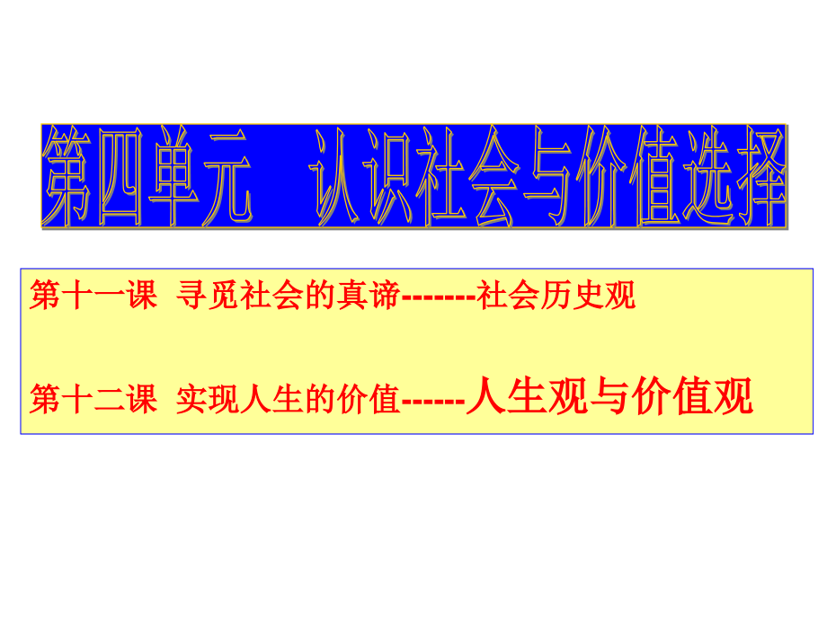 政治高中人教版必修四4.11.1社会发展的规律课件3章节_第3页