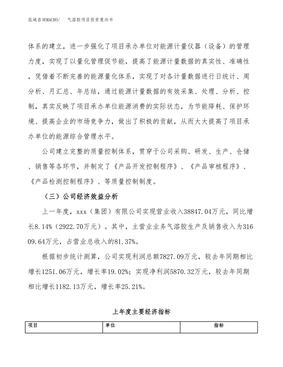 气溶胶项目投资意向书(总投资19000万元)_第4页