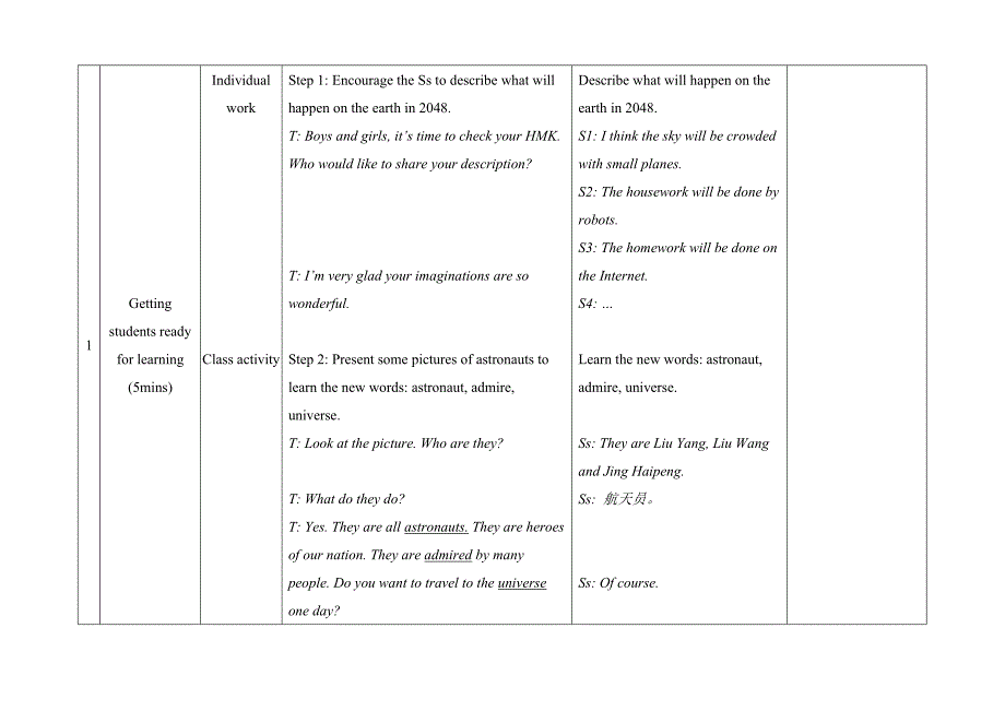 仁爱版九年级英语上册Unit4Topic2SectionB教案_第3页