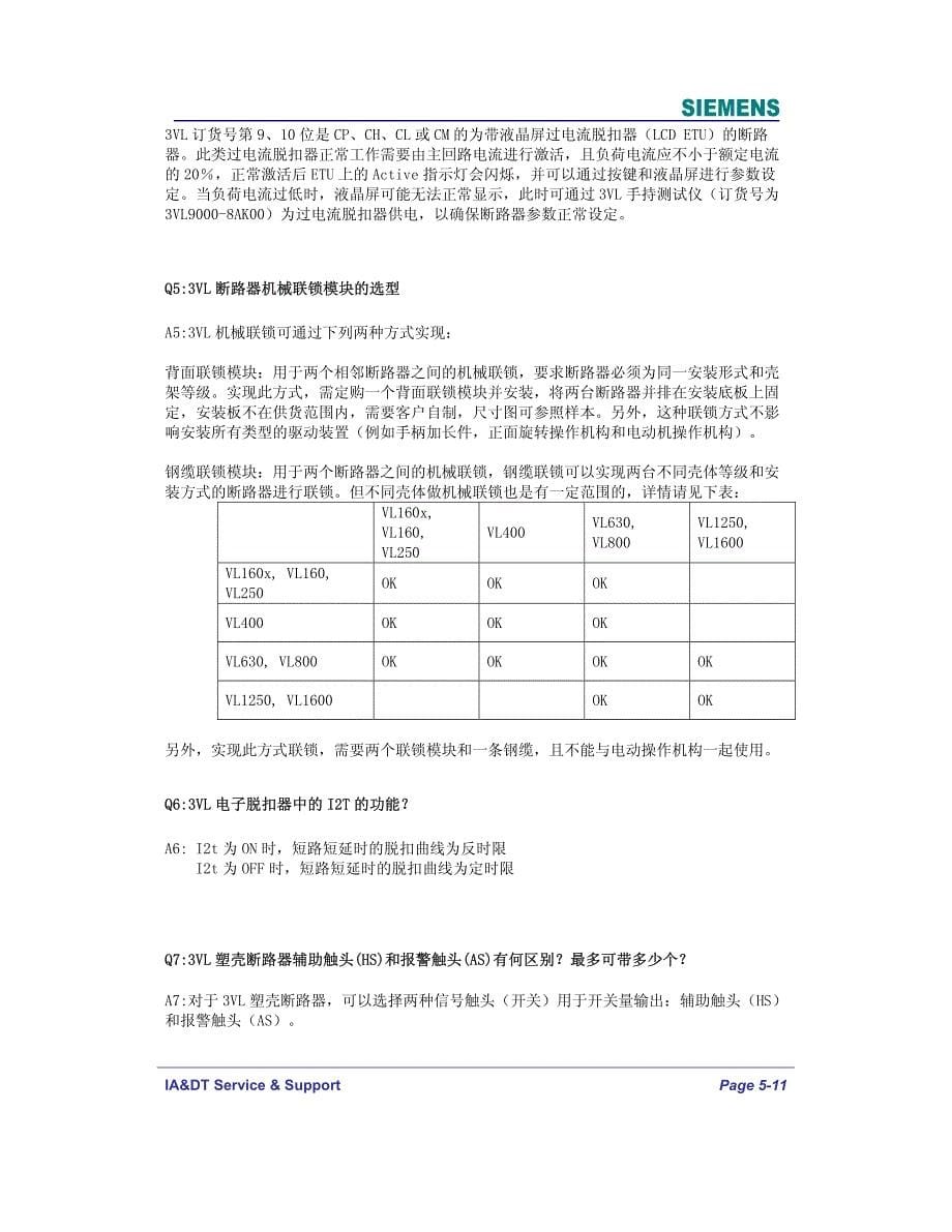 siemens塑壳断路器3vl常见问题集锦_第5页