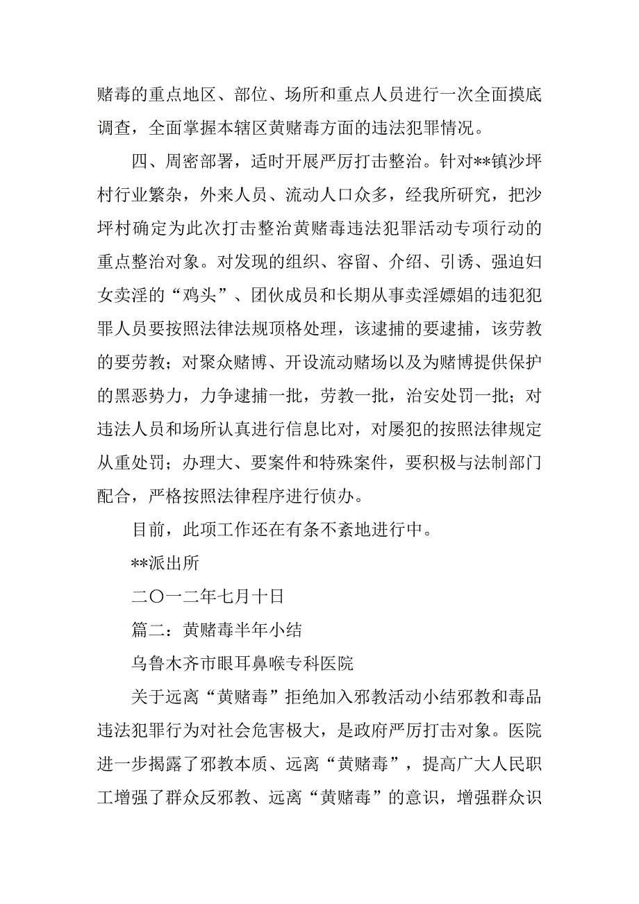 打击黄赌毒工作总结.doc_第2页
