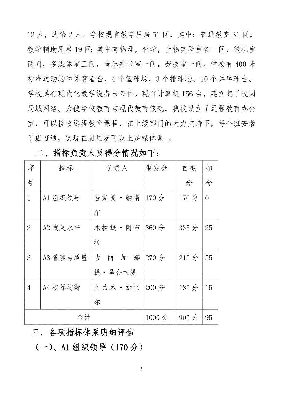 艾丁湖乡中学均衡发展自查及整改报告详解_第3页