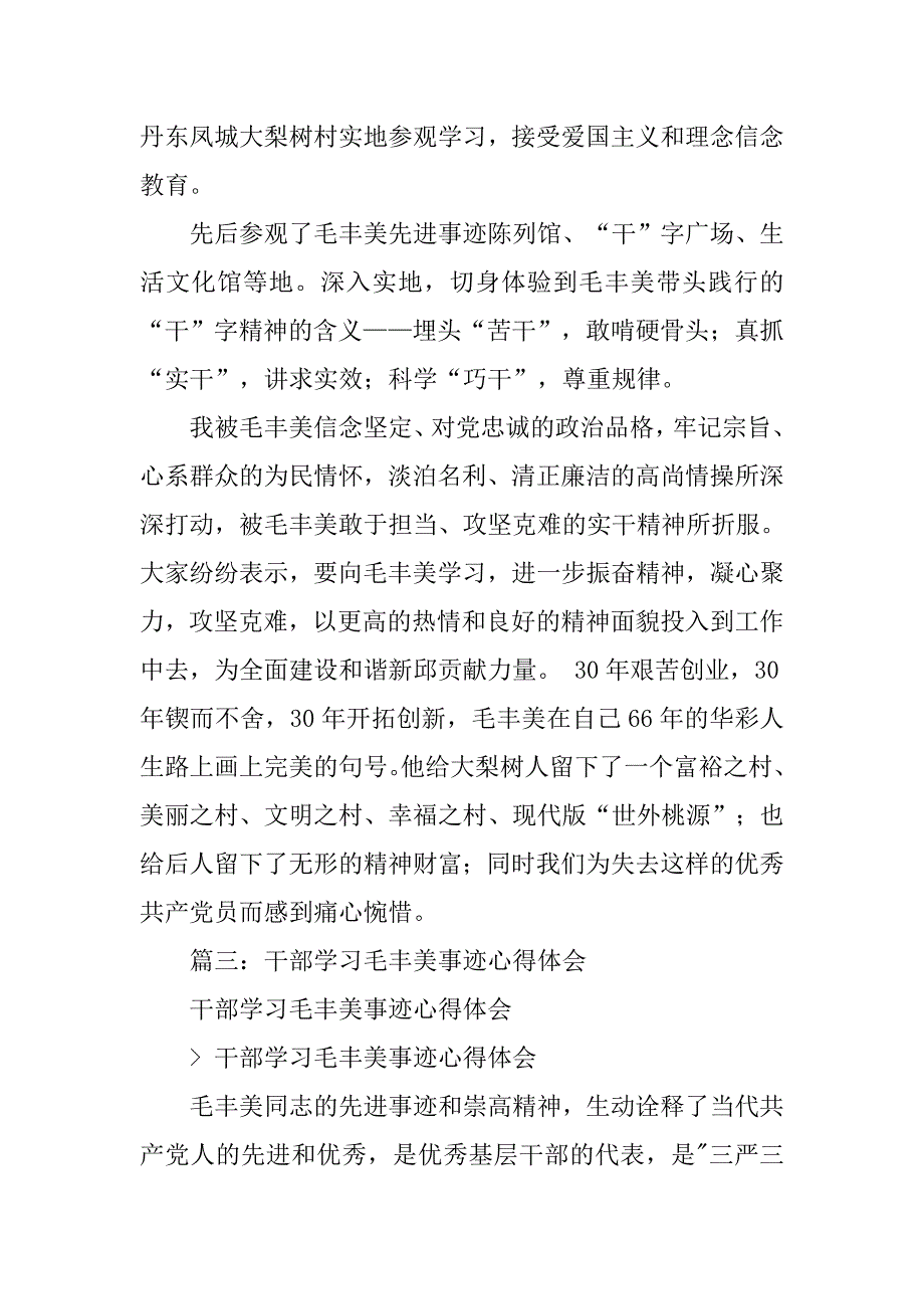 景区党员参观大梨树村心得体会.doc_第4页