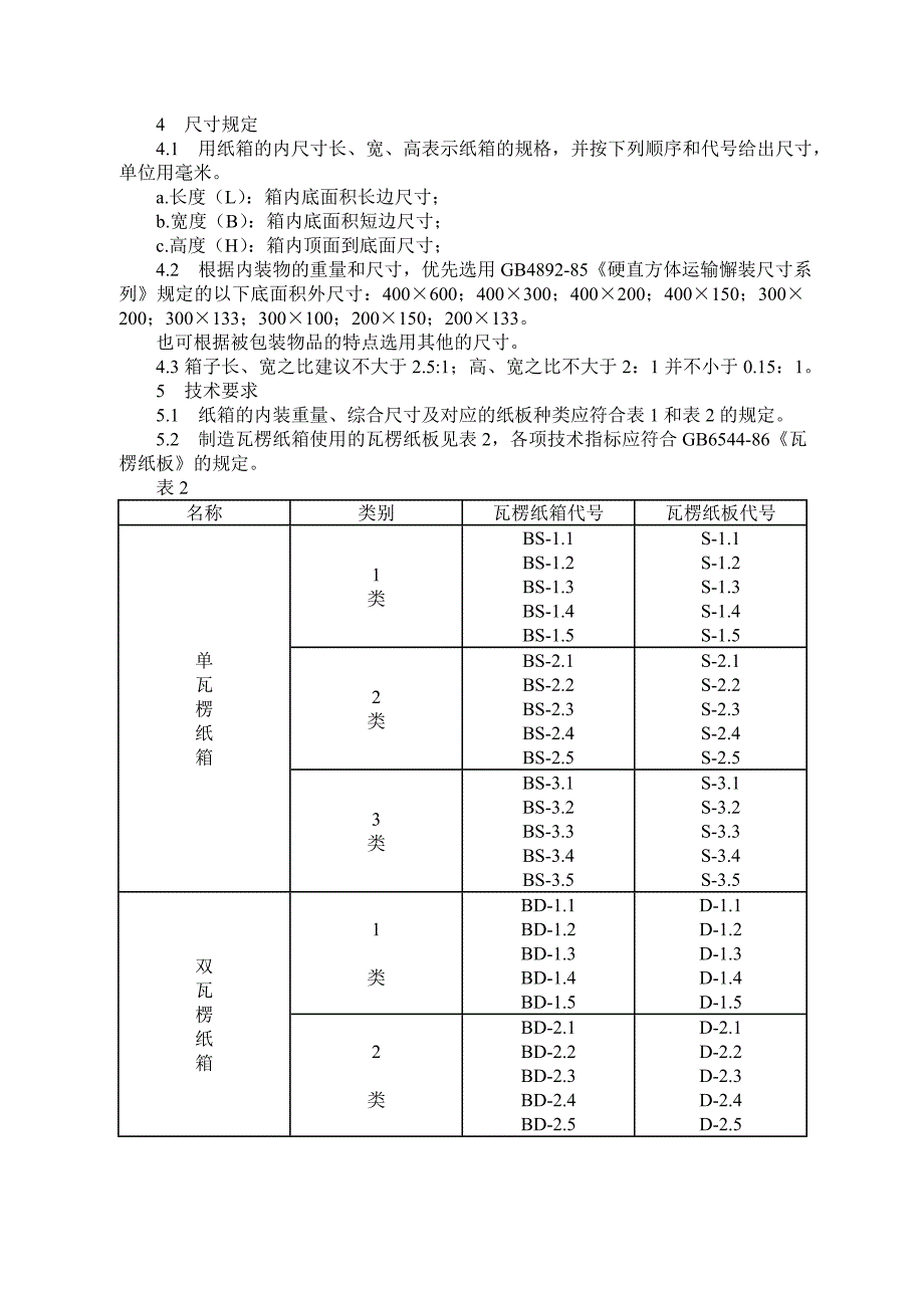 瓦楞纸标准_第2页