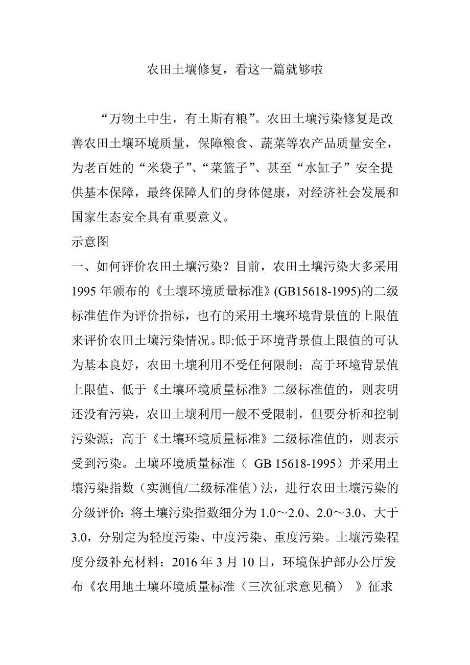 农田土壤修复,看这一篇就够啦_第1页