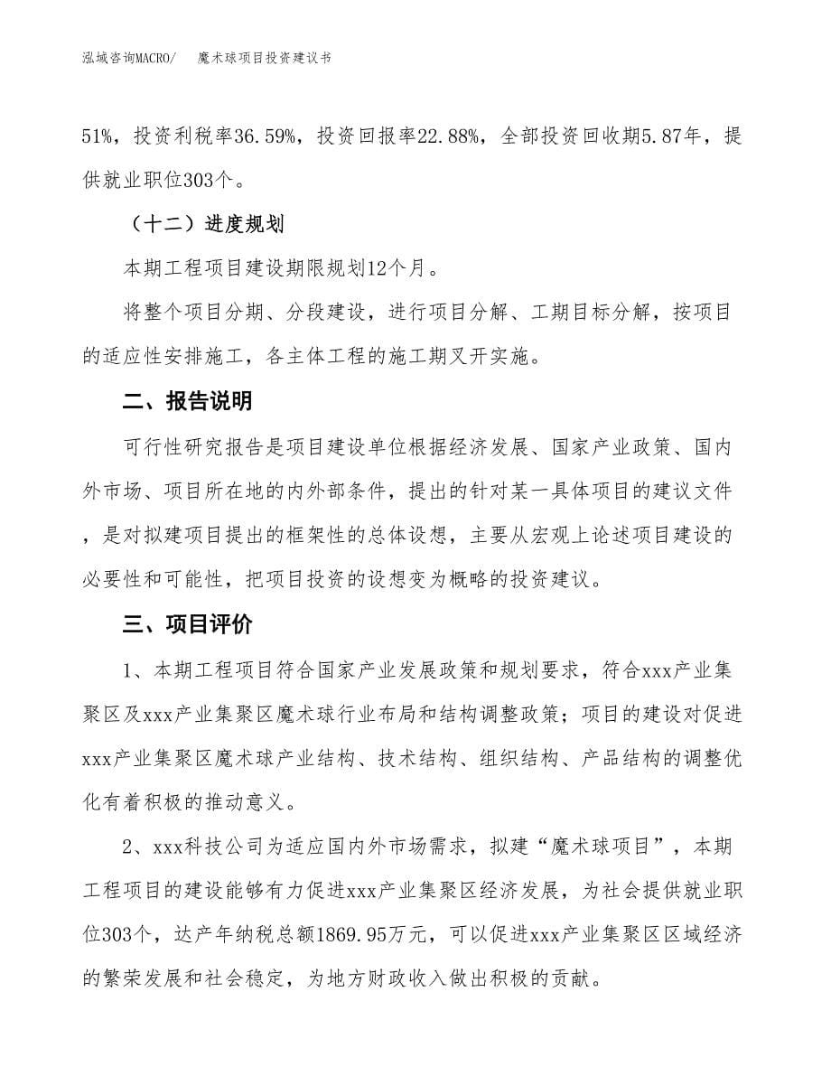 魔术球项目投资建议书(总投资14000万元)_第5页