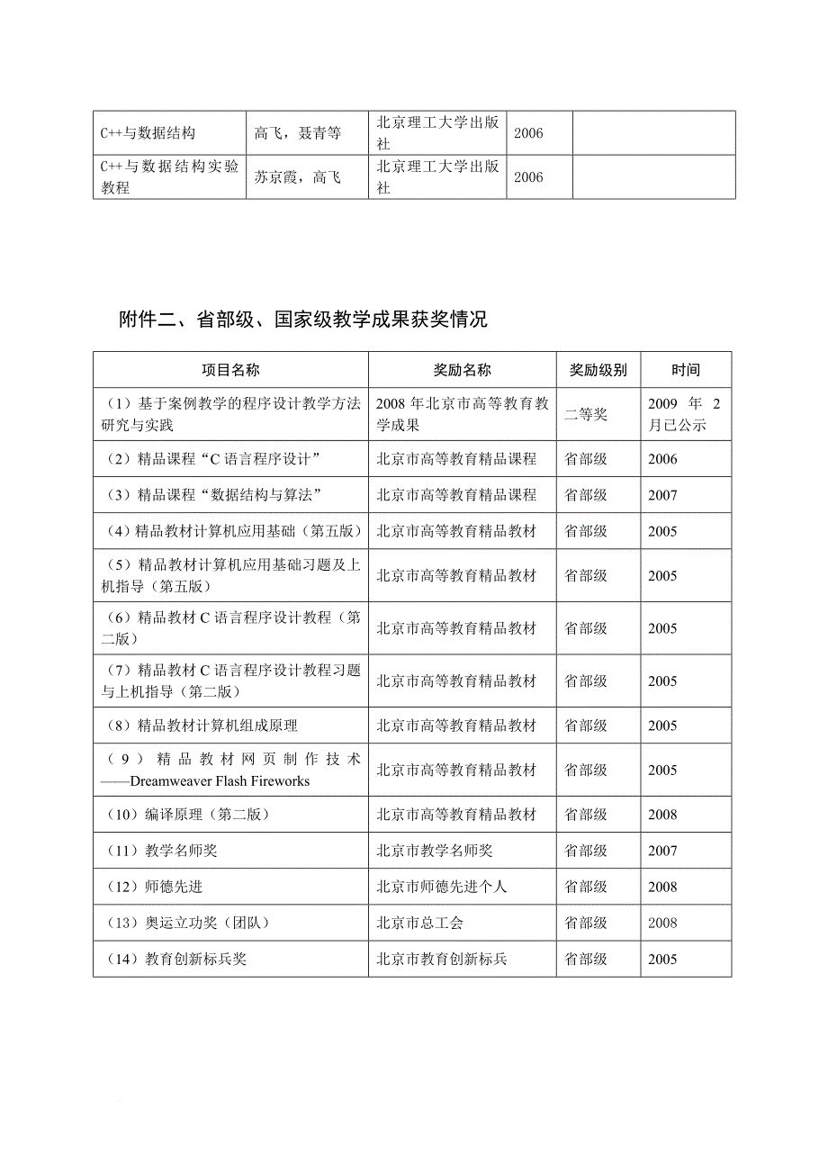 计算机编写的主要教材情况_第4页