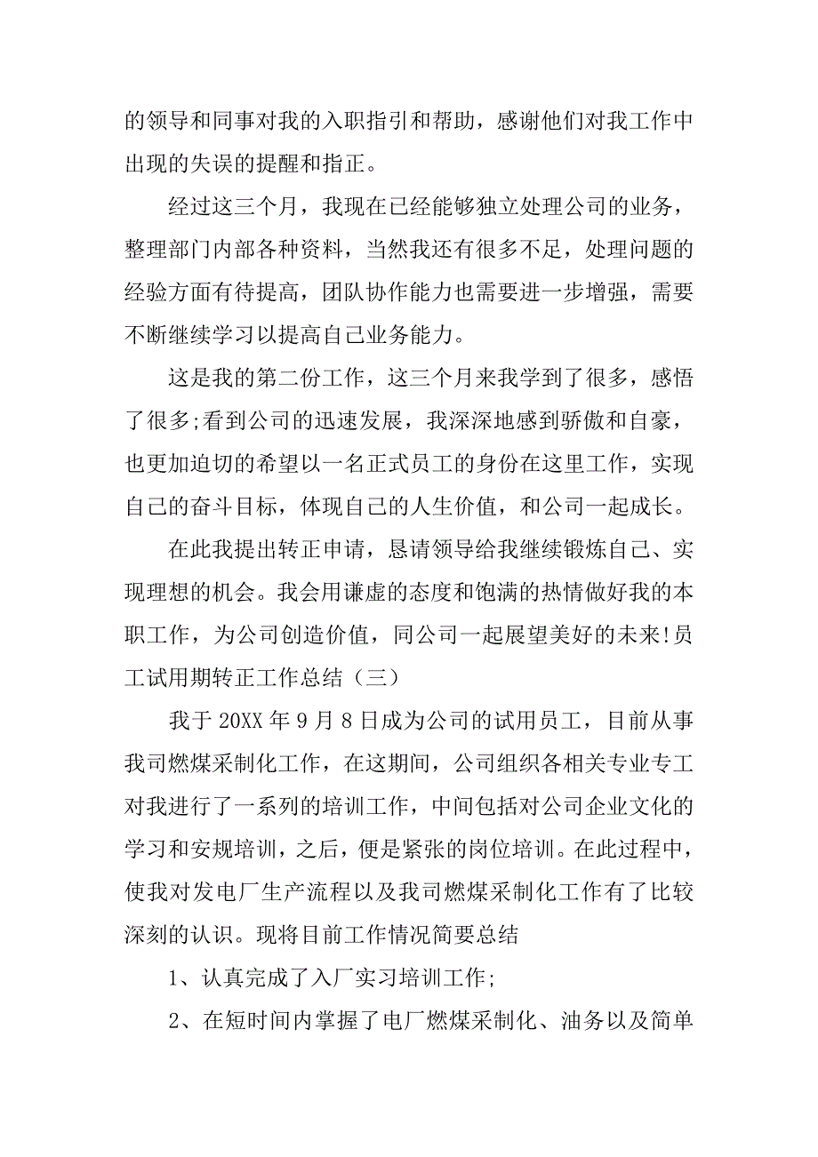 市场部员工试用期转正工作总结.doc_第2页