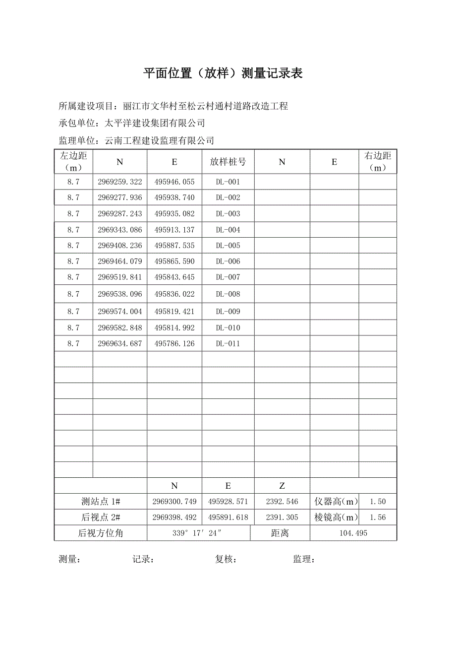 电力管道资料表格_第4页