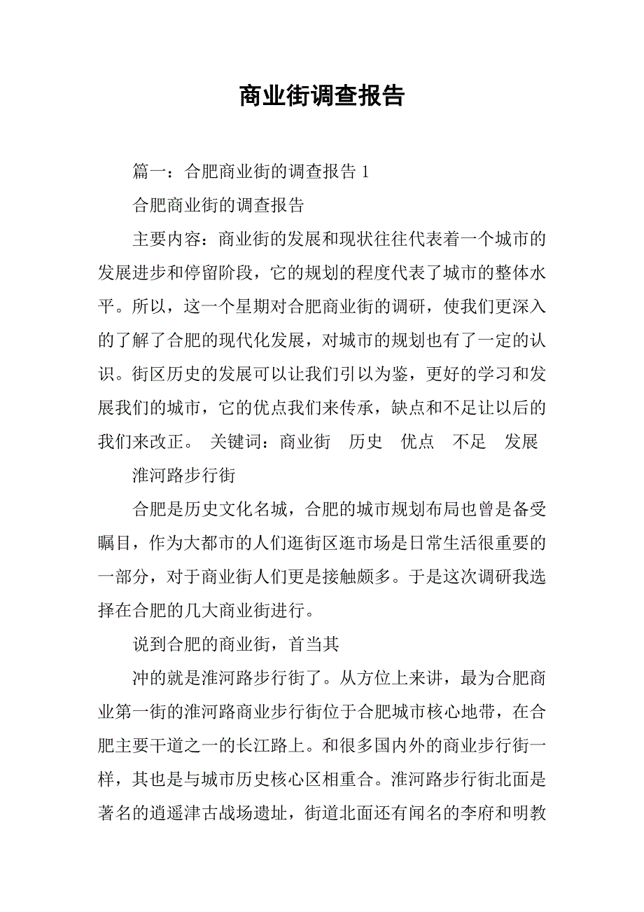 商业街调查报告.doc_第1页