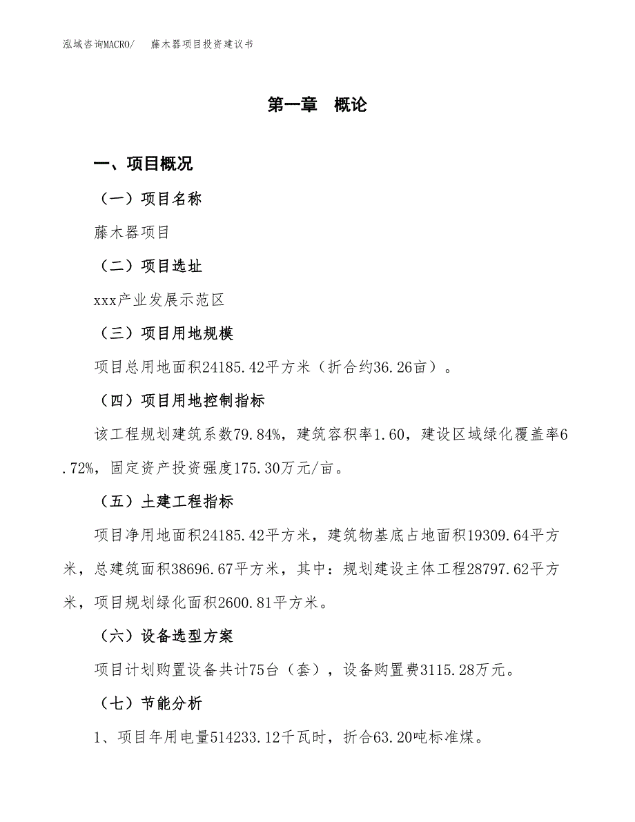 藤木器项目投资建议书(总投资9000万元)_第4页