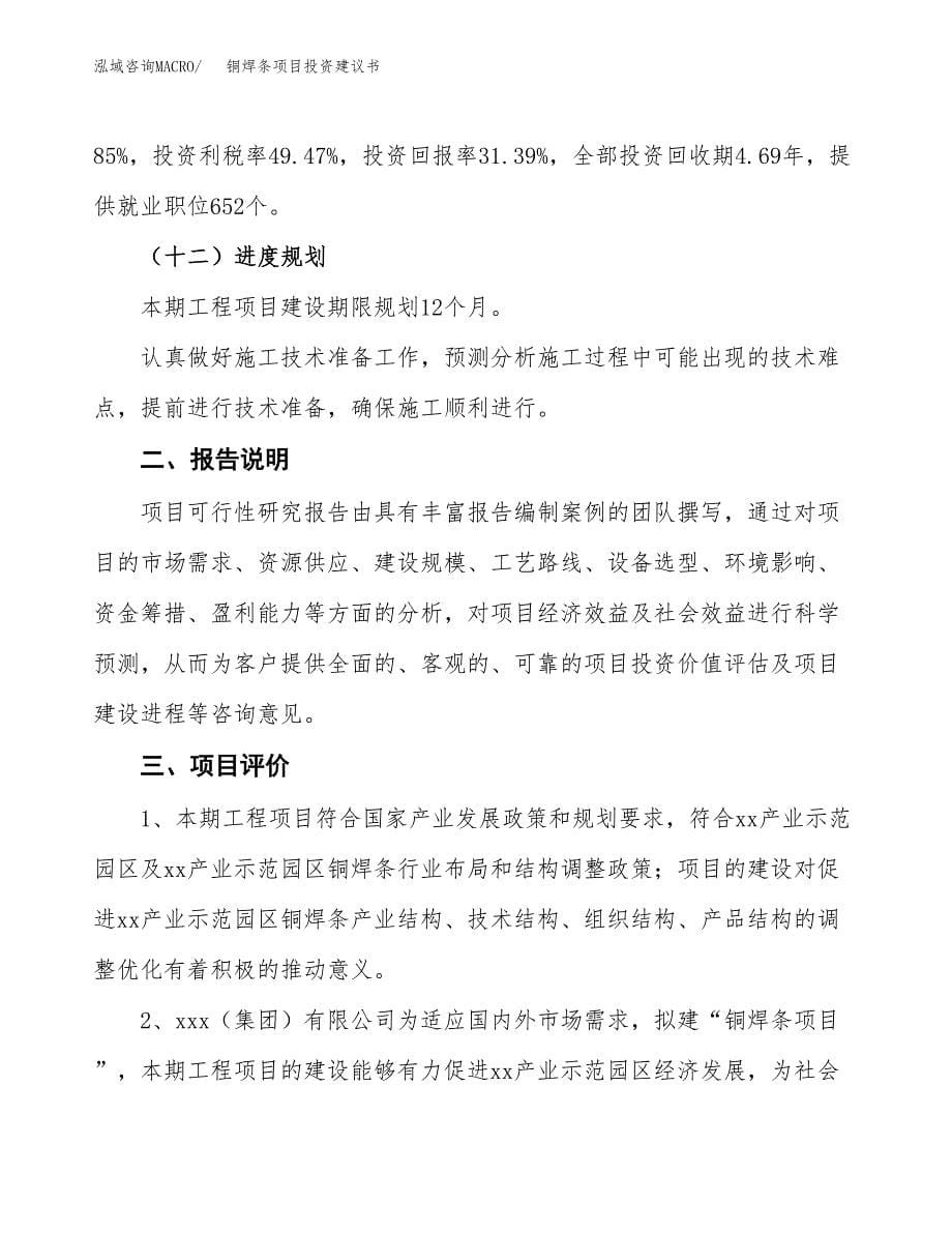 铜焊条项目投资建议书(总投资20000万元)_第5页