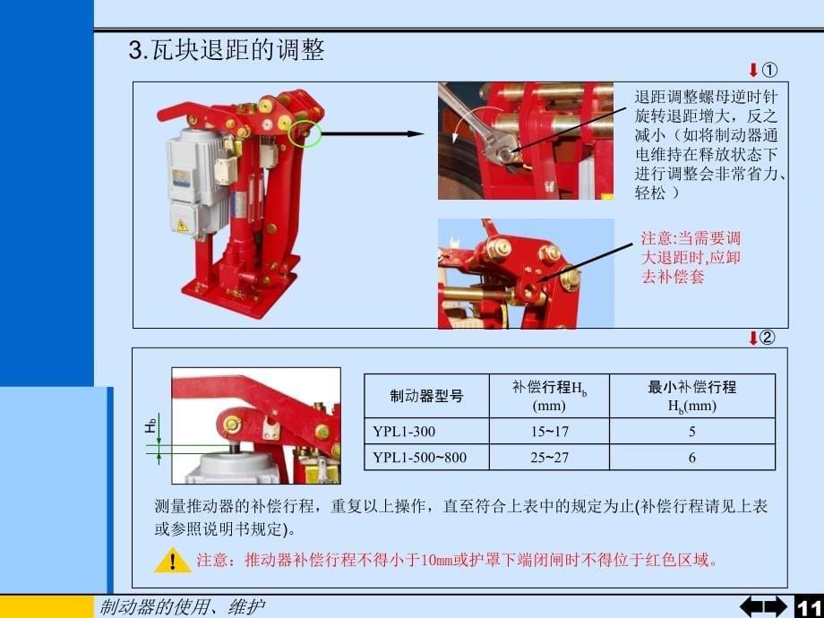 电力液压盘式制动器使用说明_第5页