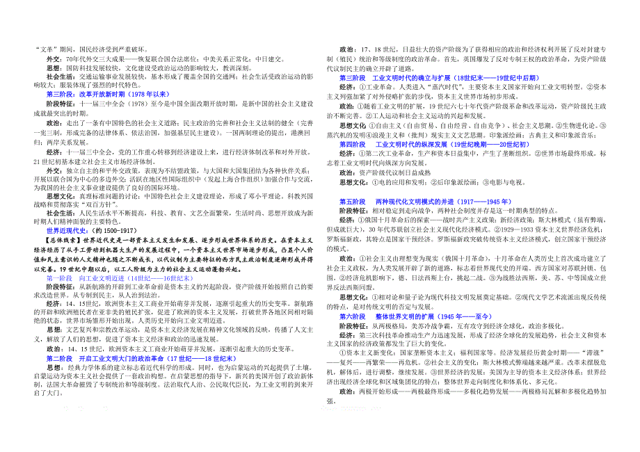 2016高考高三考前静悟材料_第4页