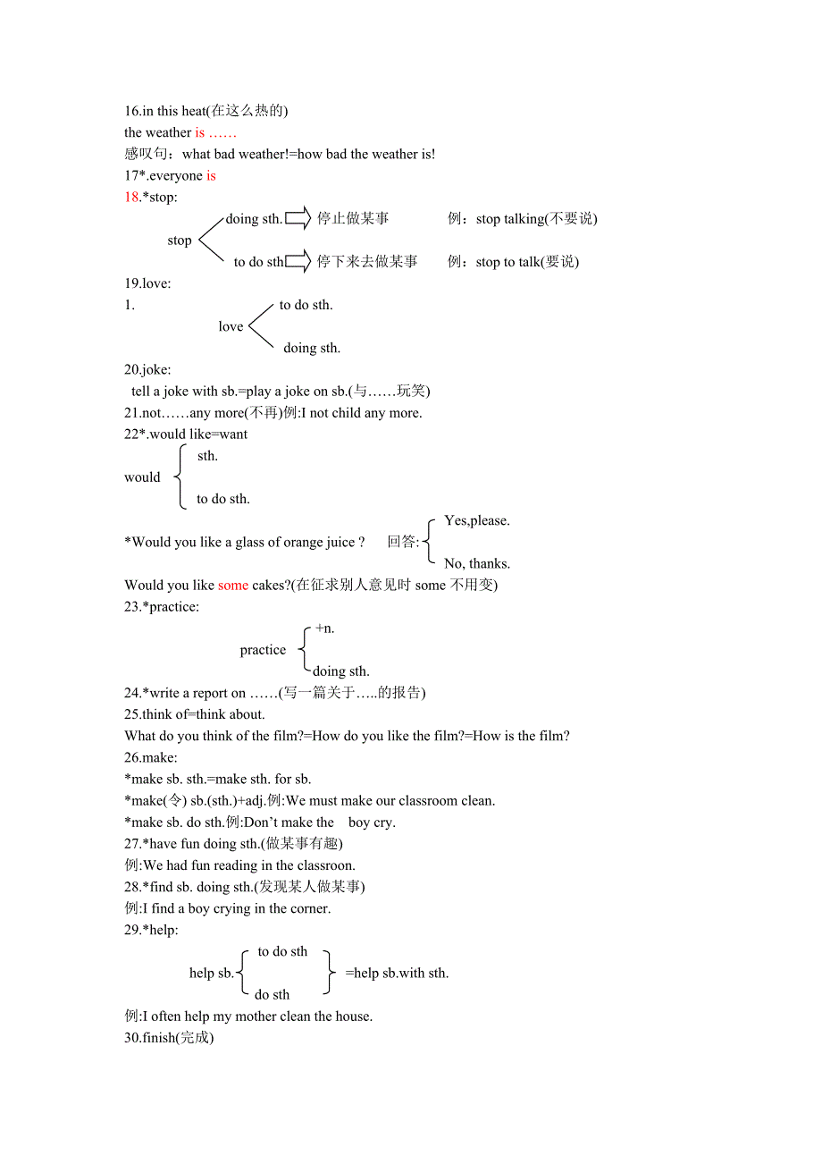 英语语法(初一下册)_第2页