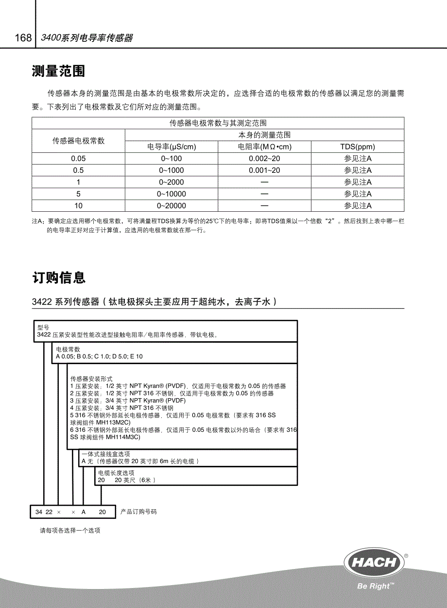 电导率 3400系列探头_第4页