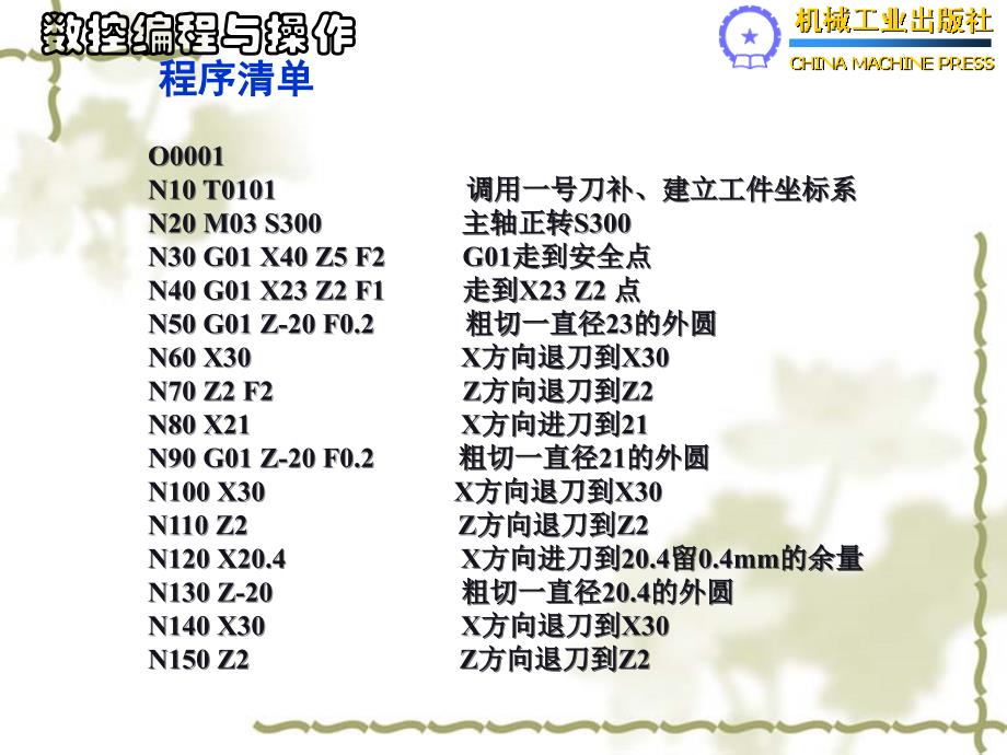 数控机床编程与操作教学作者夏燕兰学情一任务一车削零件的数控加工工艺分析1课件_第2页