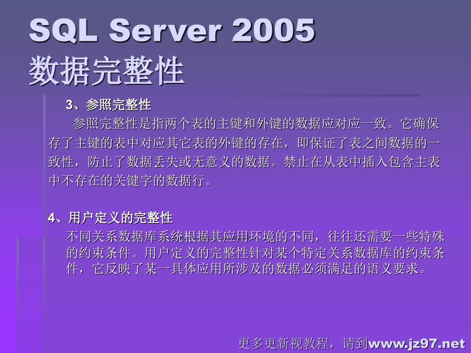第五章SQLserver2005数 据完 整性_第3页