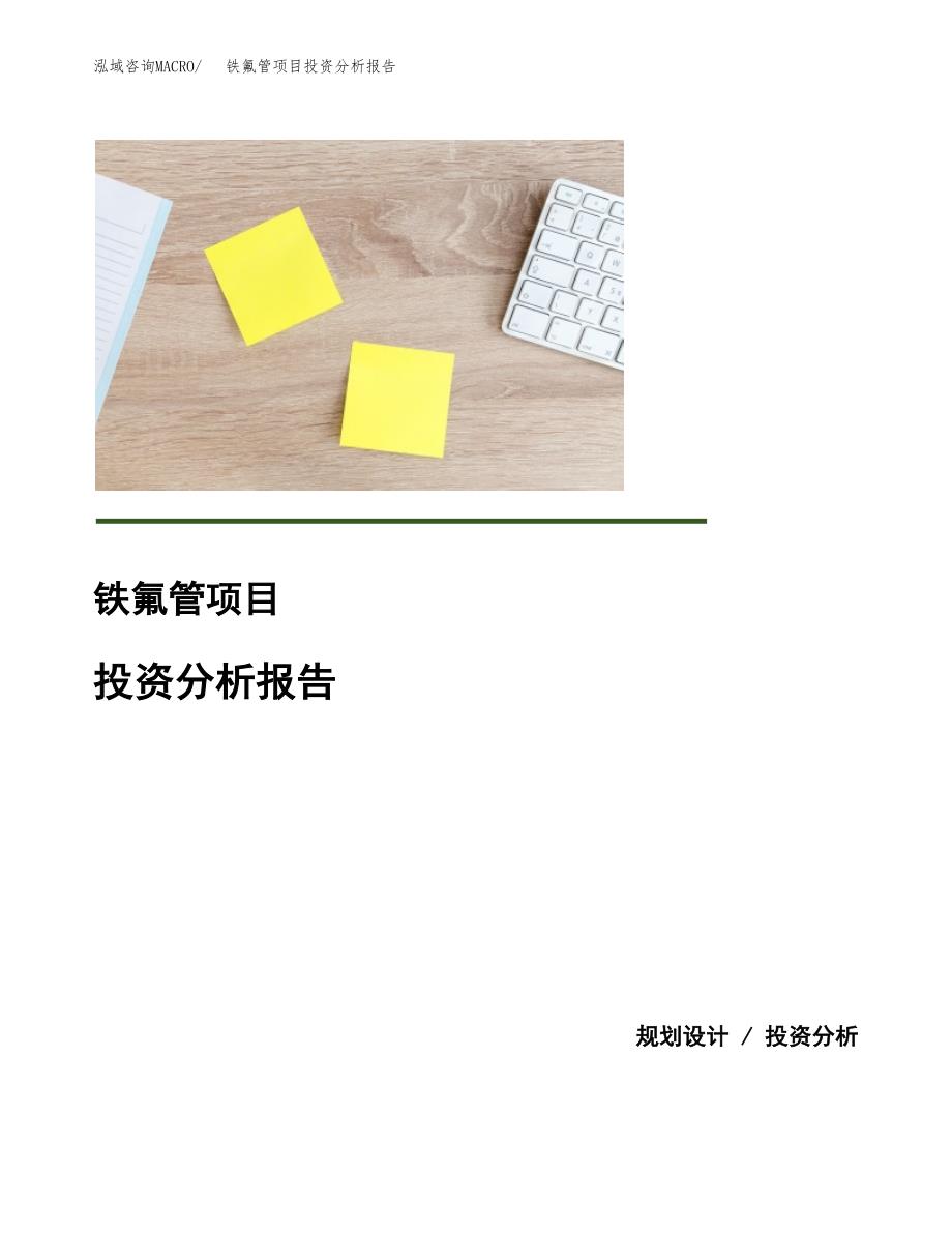 铁氟管项目投资分析报告(总投资9000万元)_第1页