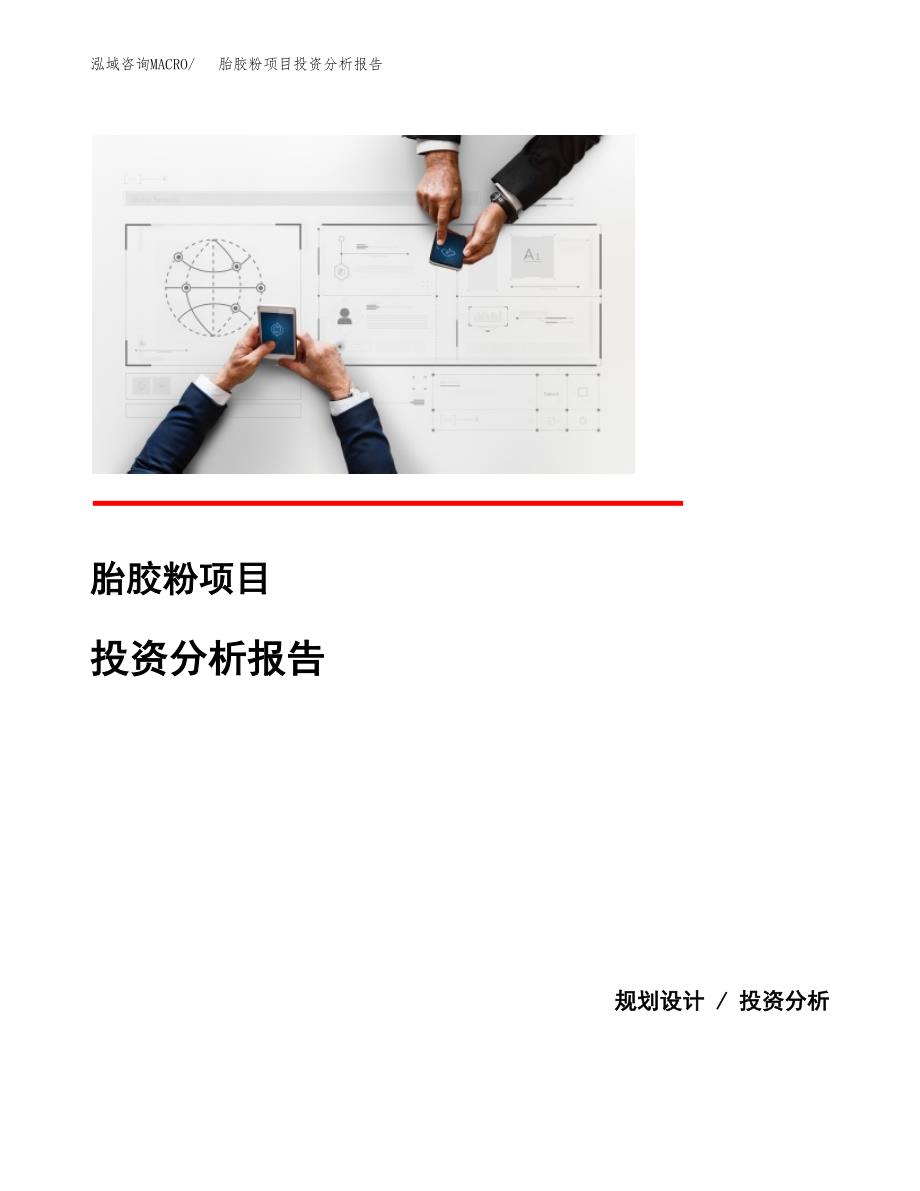 胎胶粉项目投资分析报告(总投资8000万元)_第1页