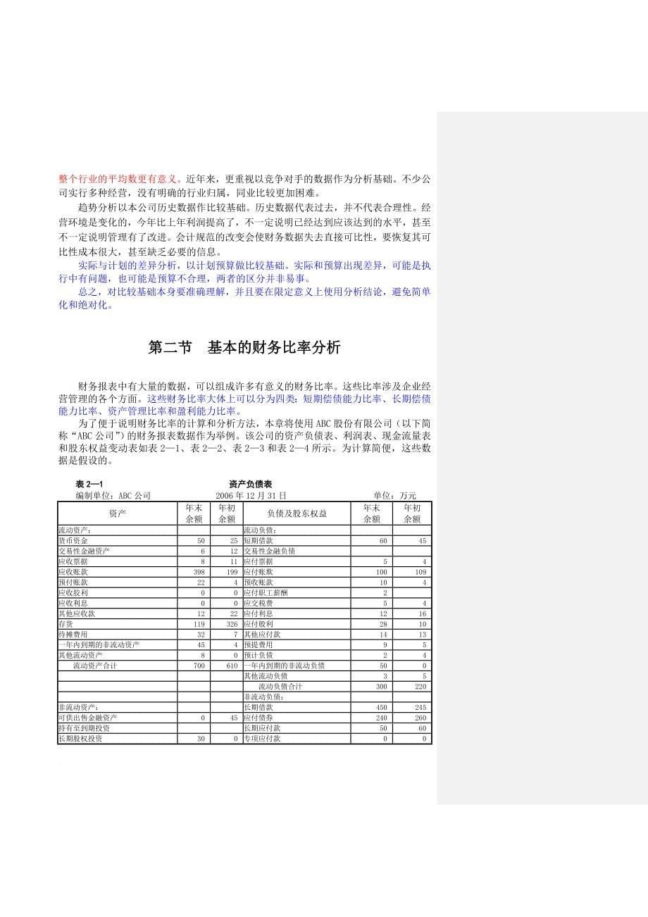 财务报表分析的综合概述_第5页