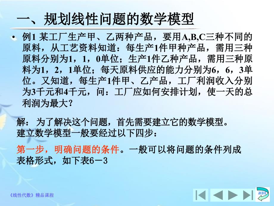 线性代数教学课件作者张德全课件6.2线性规划_第3页