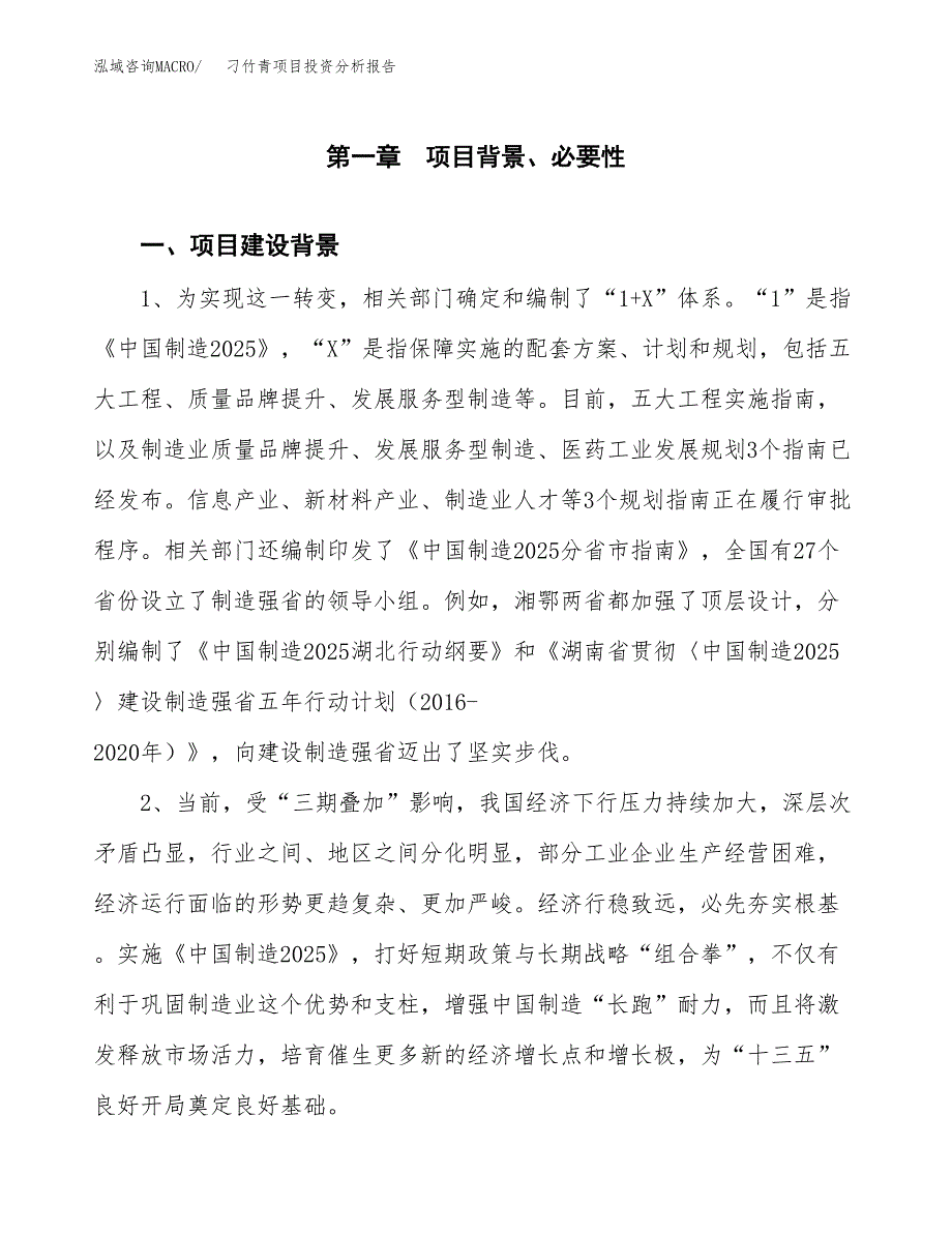 刁竹青项目投资分析报告(总投资12000万元)_第3页