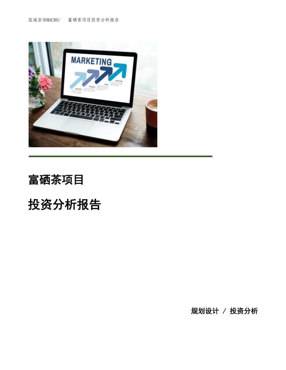 富硒茶项目投资分析报告(总投资10000万元)_第1页
