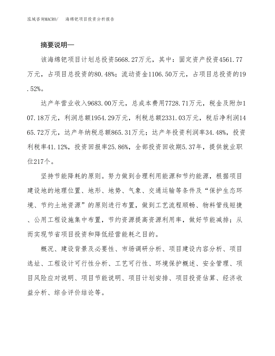 海绵钯项目投资分析报告(总投资6000万元)_第2页