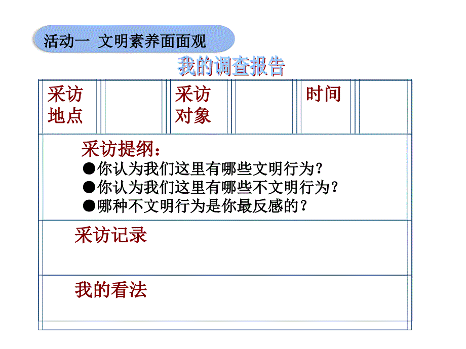 社会文明大家谈教学演示课件社会文明大家谈教学演示课件_第4页