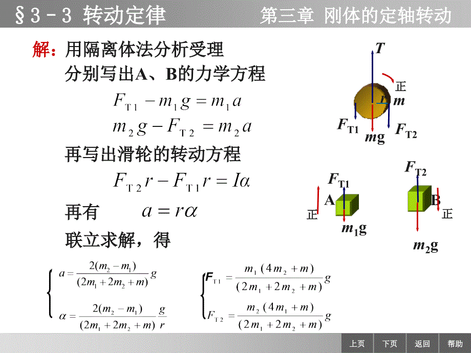 物理学教学课件作者李迺伯二版教学课件作者终33转动定律_第4页