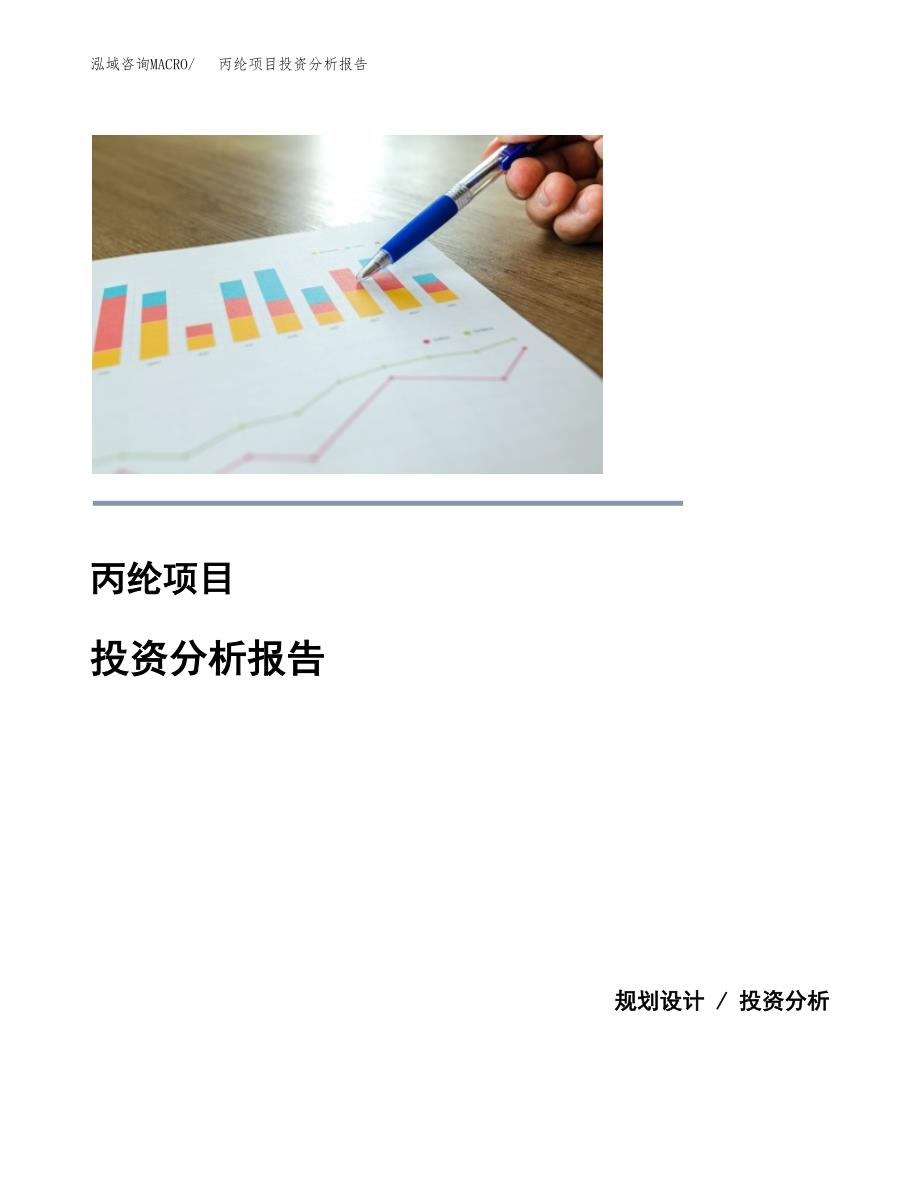 丙纶项目投资分析报告(总投资12000万元)_第1页